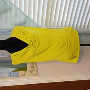 Worthington L bright yellow camisole good condition